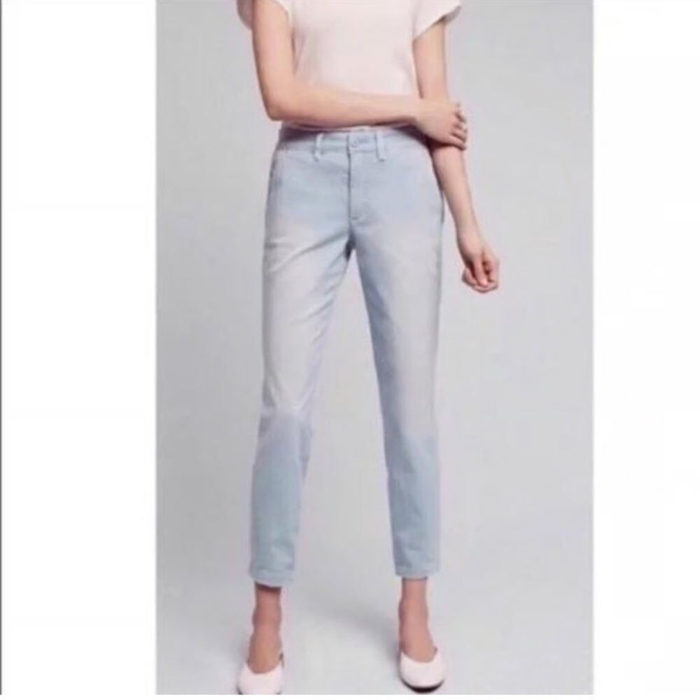 Anthropologie Chino relaxed icy- Blue Women's pants - Classic Fit